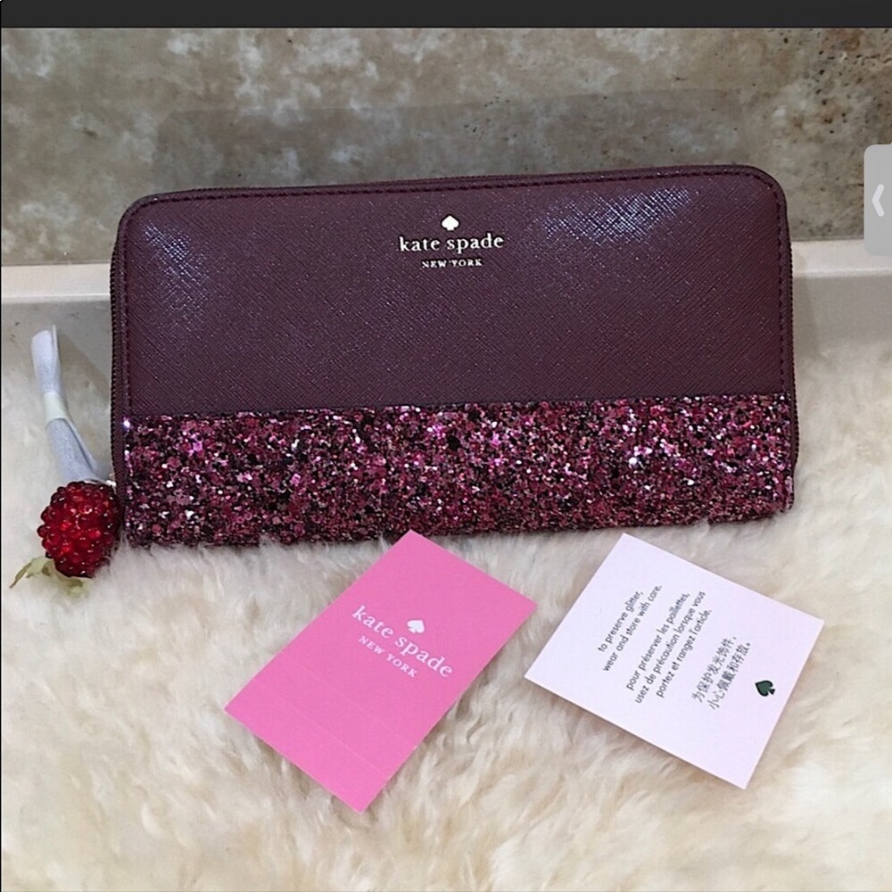 Kate Spade Glitter Wallet